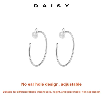 Daisy Dream Copper Clip On Earrings Women's
