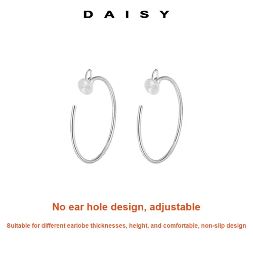 Daisy Dream Copper Clip On Earrings Women's