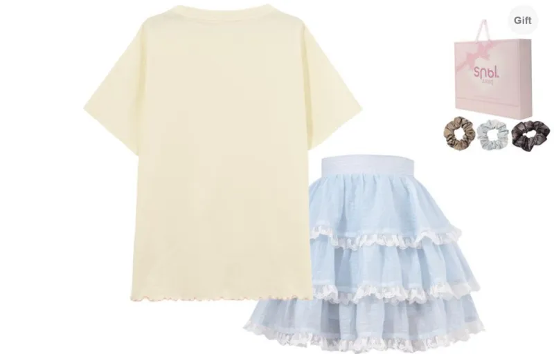 SNBL Two Piece Skirt Sets Women's-1