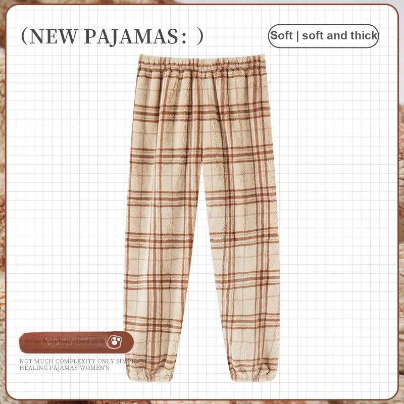 OUSHIBO Pajama Pants Women's Image Color-1