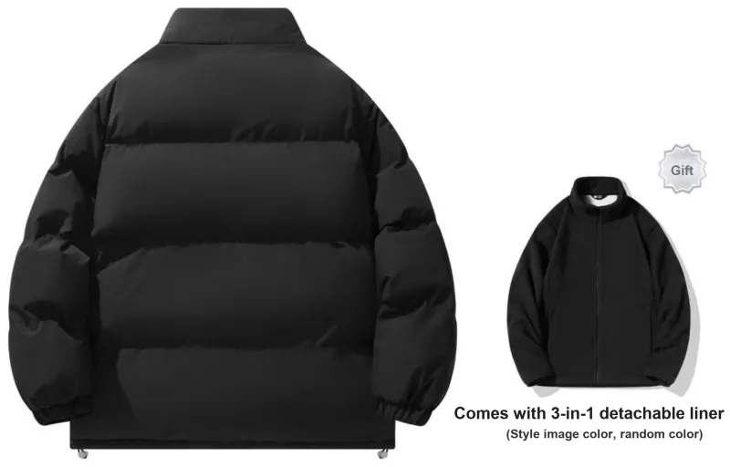 LA'T.WEEKEND Puffer Jacket Unisex-11