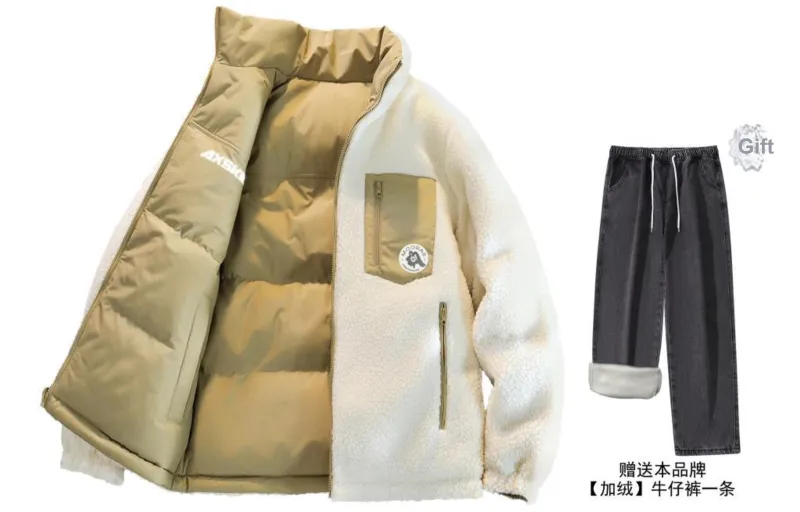 A.X.S.K x MOORAB Collaboration Puffer Jacket Unisex-131