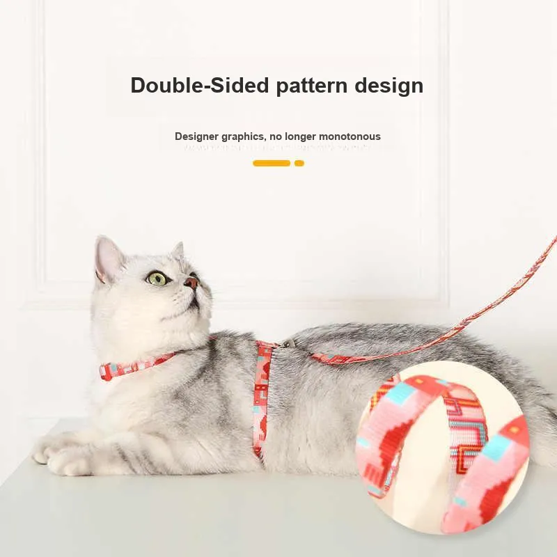 UFBemo Leashes, Dopamine Dressing Collection Cat Worker's Cross Back-26
