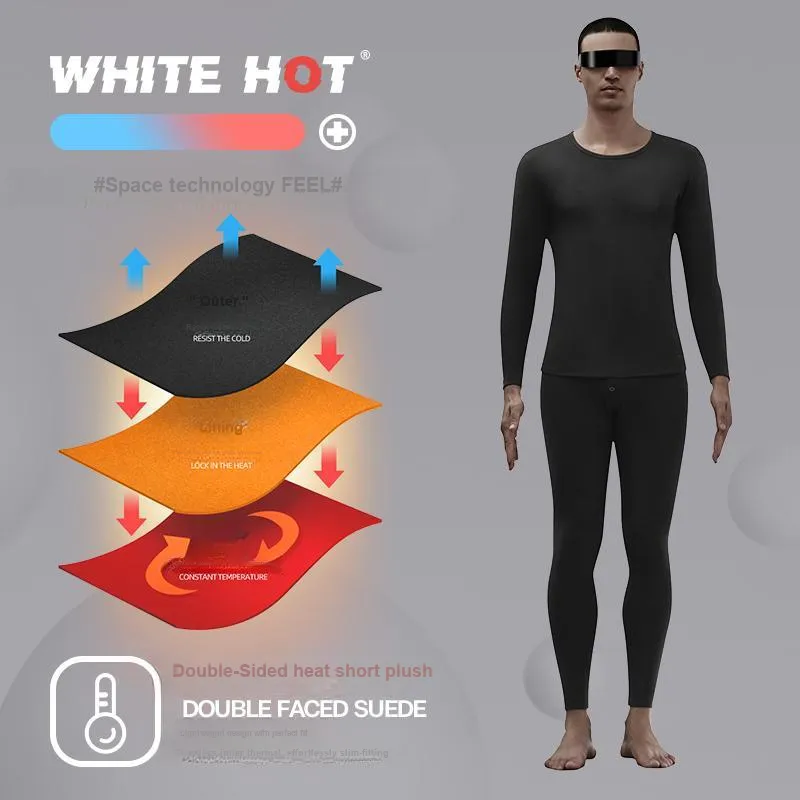 WHITE HOT Unisex Thermal Tops-2