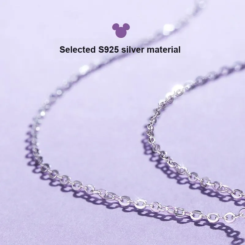 Disney Magic Colors Series S925 Silver Necklaces Women's-8