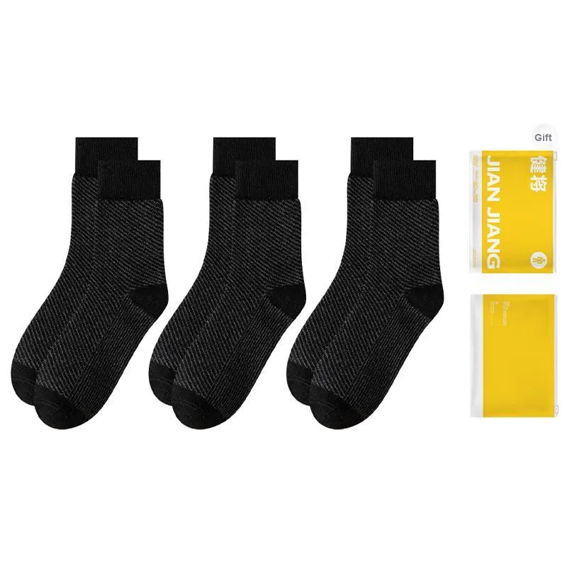 Master Mid Calf Socks Men's Shopping Bag Combo Set-0