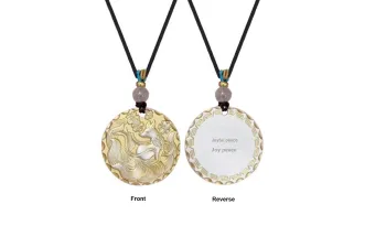 Welcome To The Treasure Alloy Necklaces Unisex