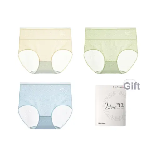 Red Bean Нижнее белье Женское Сумка для покупок 3 упаковки