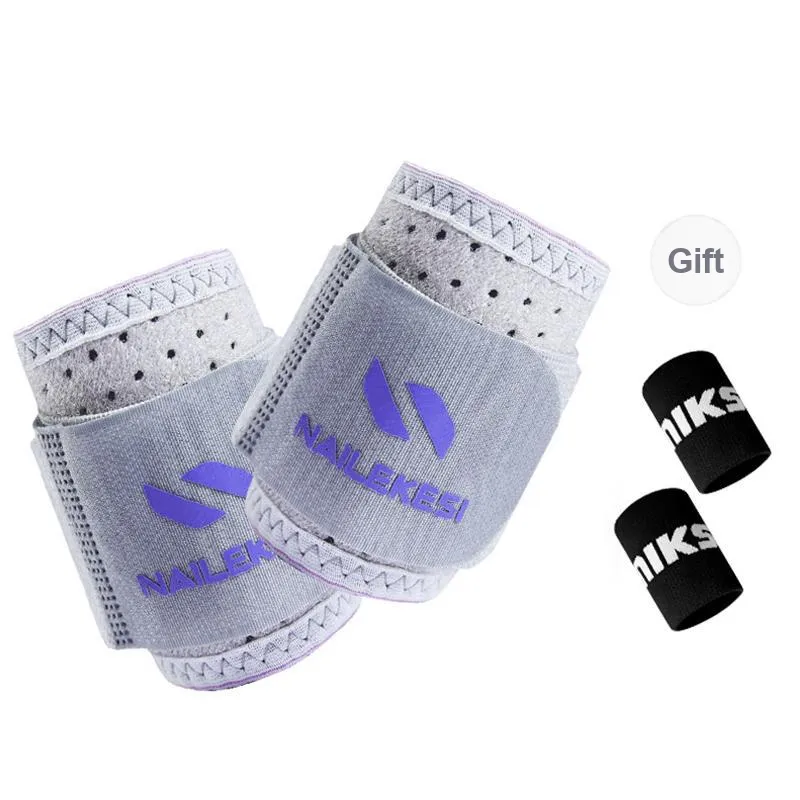 NAILEKESI Fitness Basketball Wristbands Protective Slip Resistant 2 Pack Professional Protective-24
