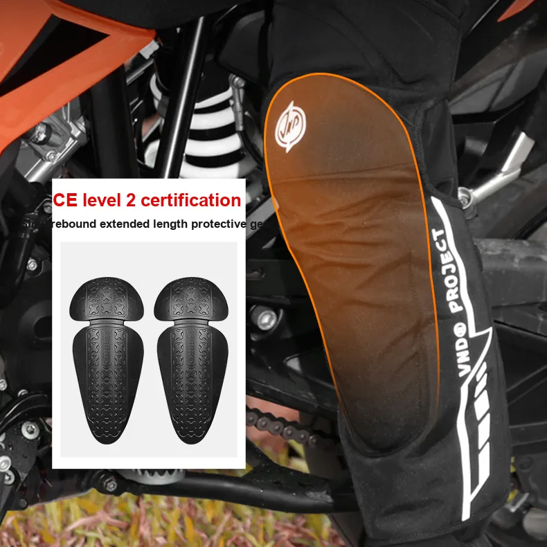 VEMAR Motorcycle Protective Gears Oxford Legs Unisex Knee Protector-2