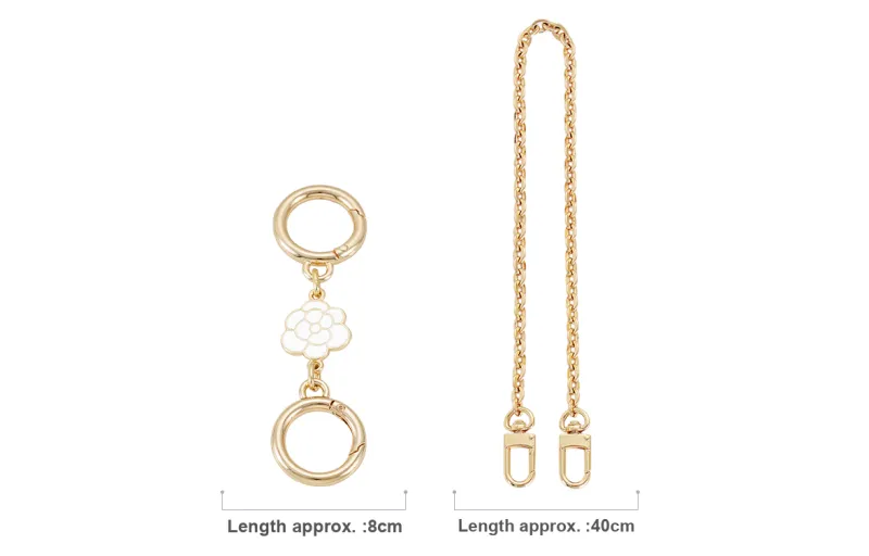 GUYI Metal Bag Accessory Bag Strap Women's Gold Tone-62
