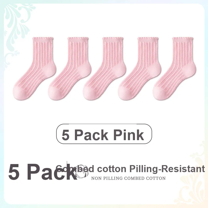 ROBINHOOD Mid Calf Socks Women's 5 Pack-21