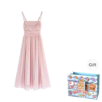QUIET ANGEL Slip Dresses Women's Pink Shopping Bag