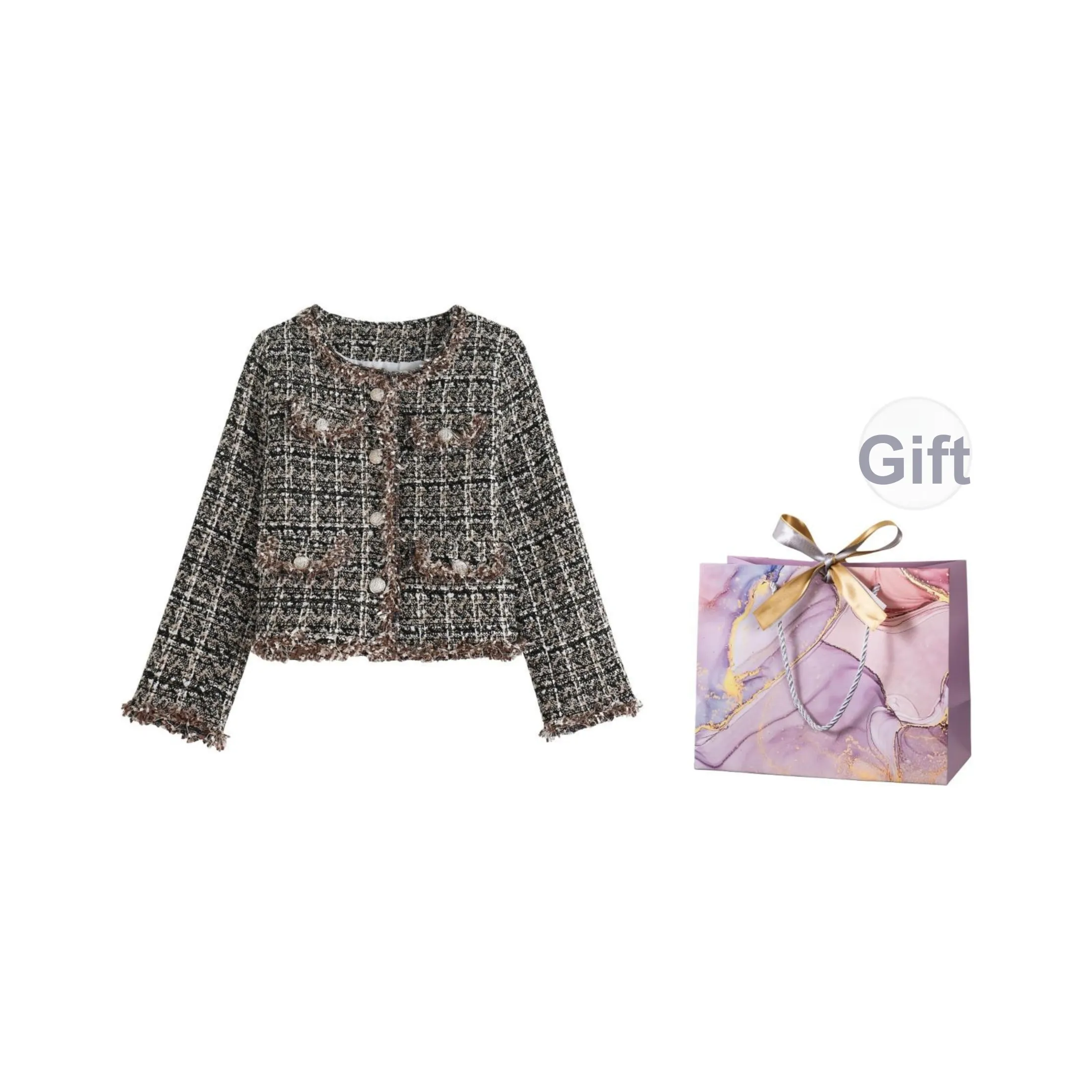 ONNFB Хаки с лентой, коробка, женские куртки