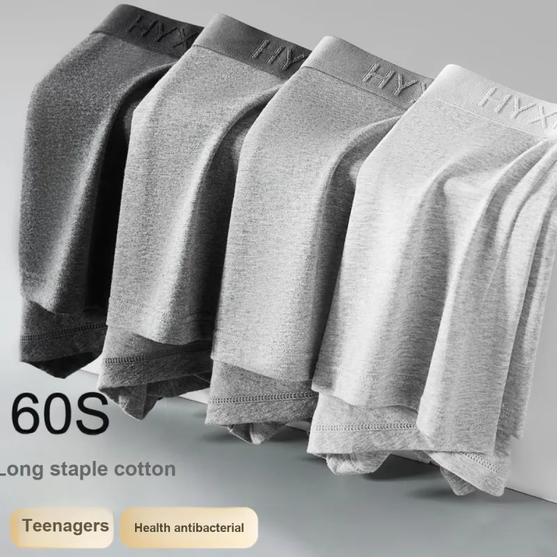 H YXIANG Underpants Men's 4 Pack-2