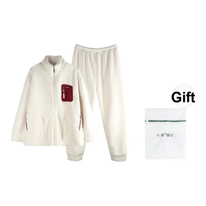 Xuan Liang Pajama Set For Fall And Winter Unisex Laundry Bag Included-4