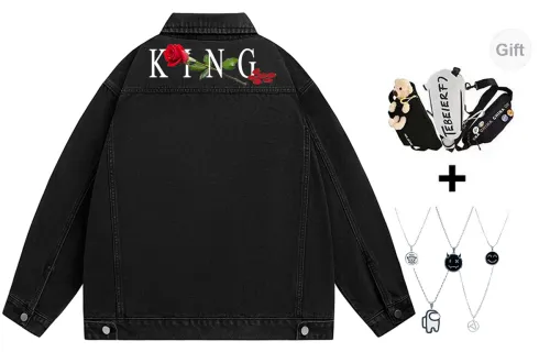 Kingsgspc Denim Jackets Unisex