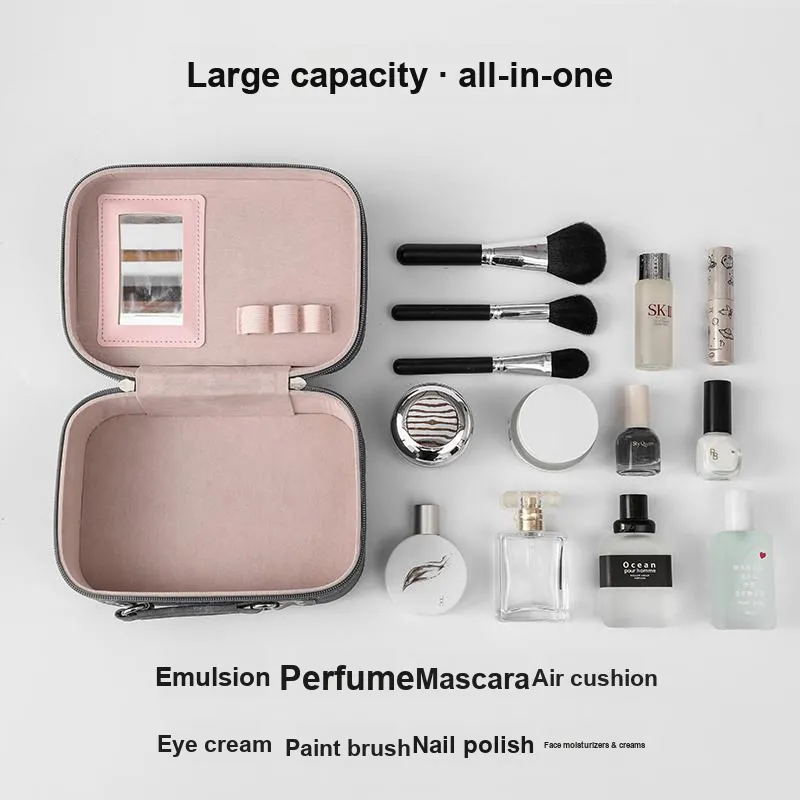 Gentle Welcome Chanel Inspired Portable Instagram Premium Style Makeup Bags-8