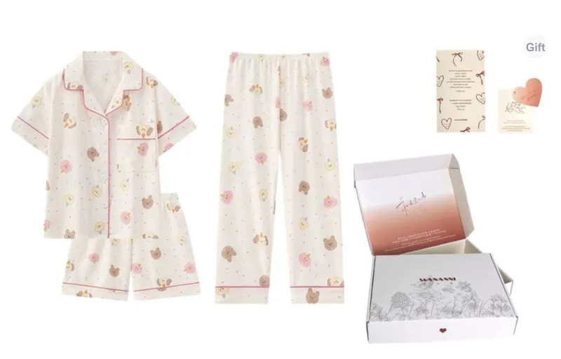 WANANNI Women's Pajama Sets-6