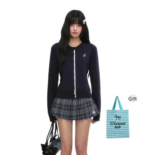 WEEKEND HUB Универсальный Круглый вырез Трикотаж Женский