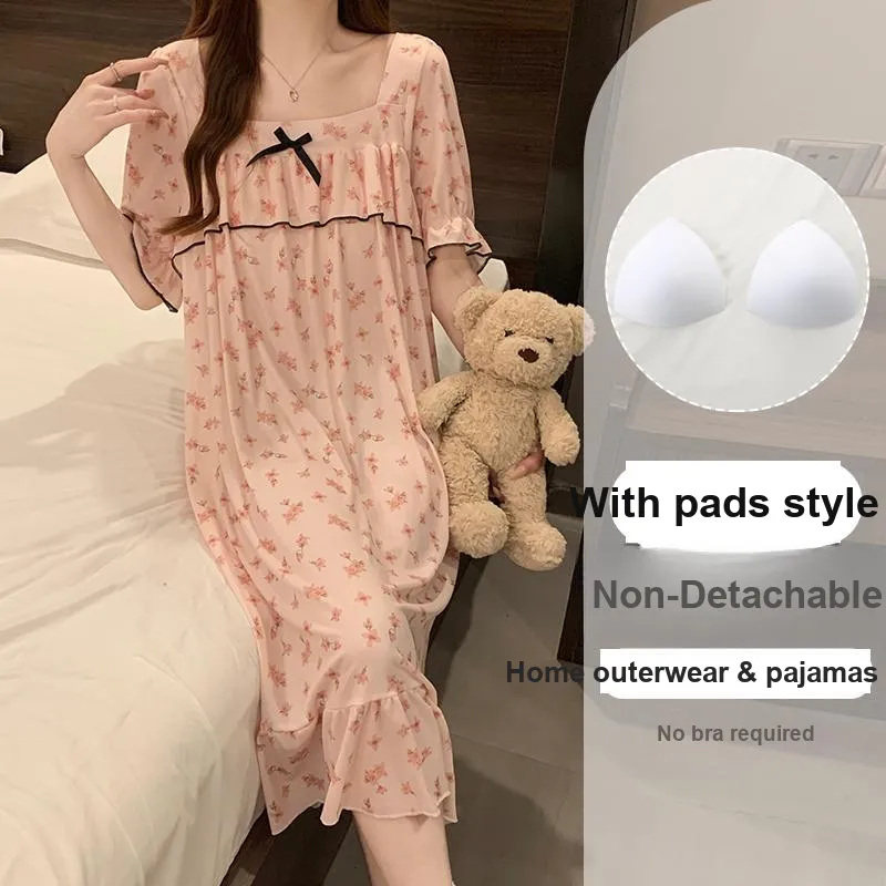 OUSHIBO Nightgown Women's Image Color-2