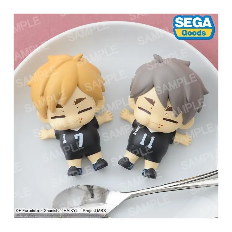 SEGA Haikyuu!! Characters Mini Vol.2 Miyuki/Miyaji Chibi Figures 7cm-3