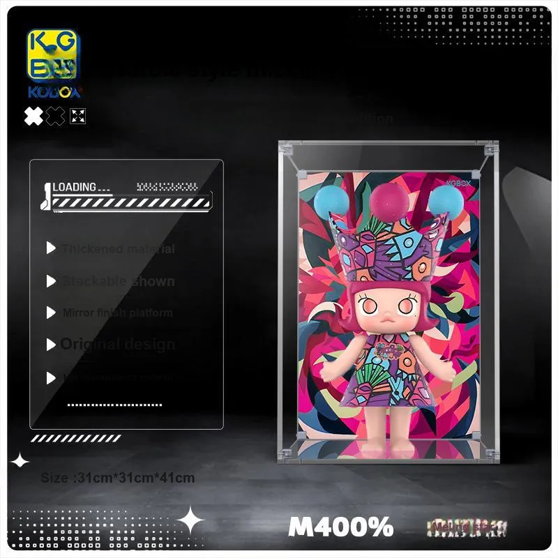 KGBOX Compatibility POPMART Molly Royal Meilin Jichun 400% Model Accessories-5