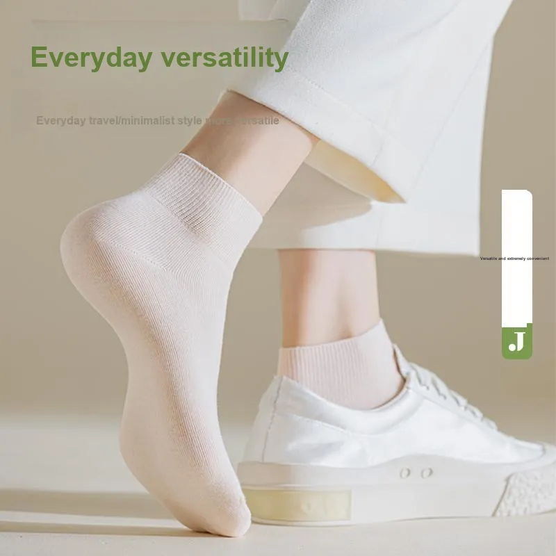 JIAZINI Ankle Socks Women's 5 Pack-21