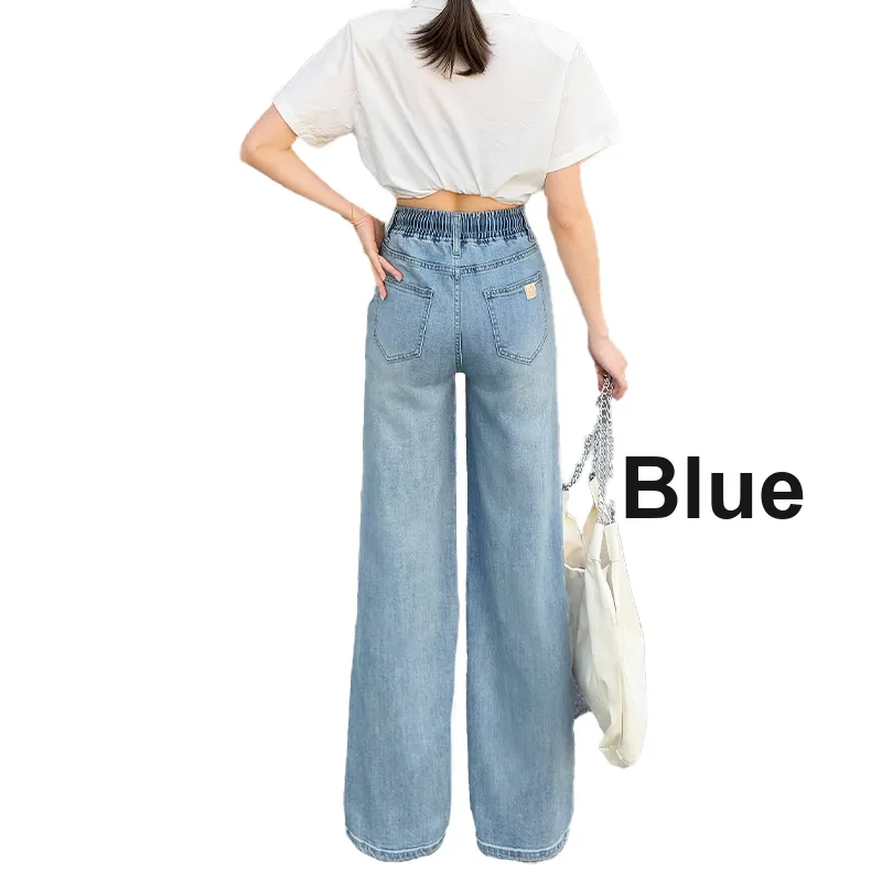 MPOX Jeans Women's Vintage Blue-2