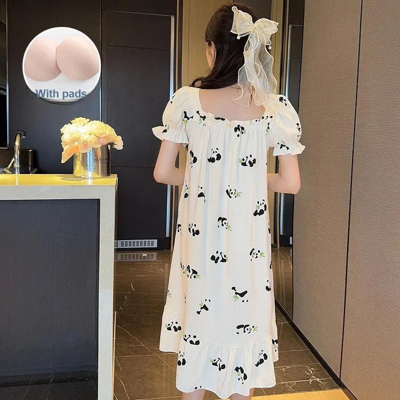 Ta Yan Nightgown Women's Apricot-2