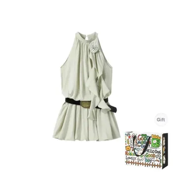 ZVJH Sleeveless Dresses Women's