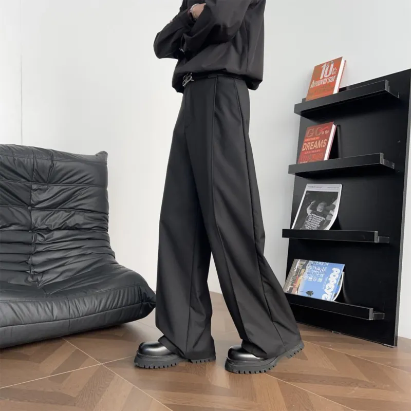 IGOI Casual Pants Unisex Black-5