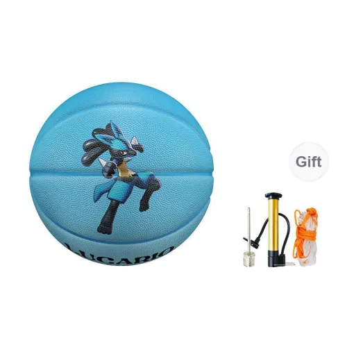 VEIDOORN x Pokemon Rubber Basketball Blue Size 7 Ball Street Training Competition Unisex