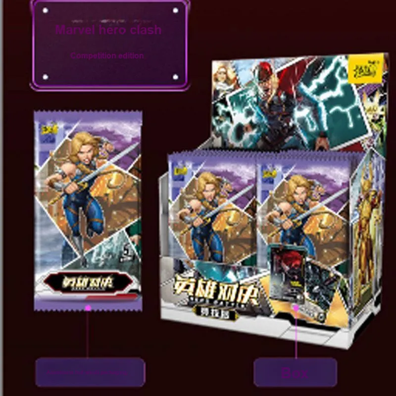 KAYOU Marvel Characters Marvel Hero Showdown, Basic Edition, Volume 1, Red Card-1