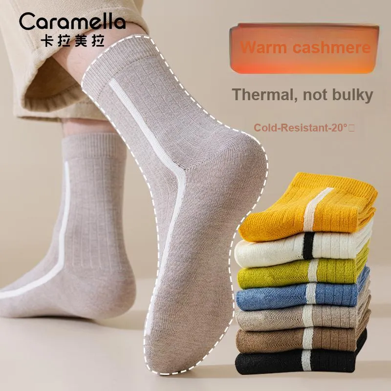 Caramella Mid Calf Socks Men's 4 Pack-1