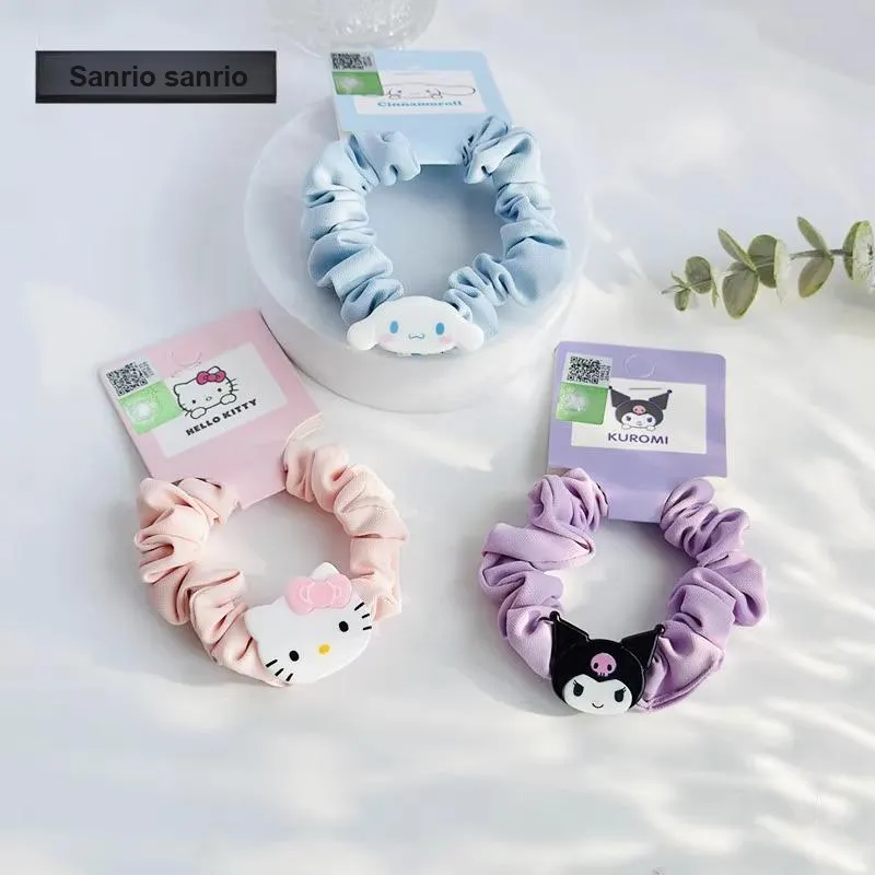 Sanrio Hello Kitty Fabric Hair Tie Women's-2