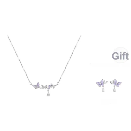 GUDUD Цветное глазурное нефритовое ожерелье для женщин