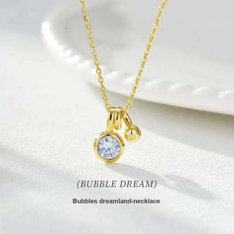 Suddenly Lucky S925 Silver Necklaces Women's-1