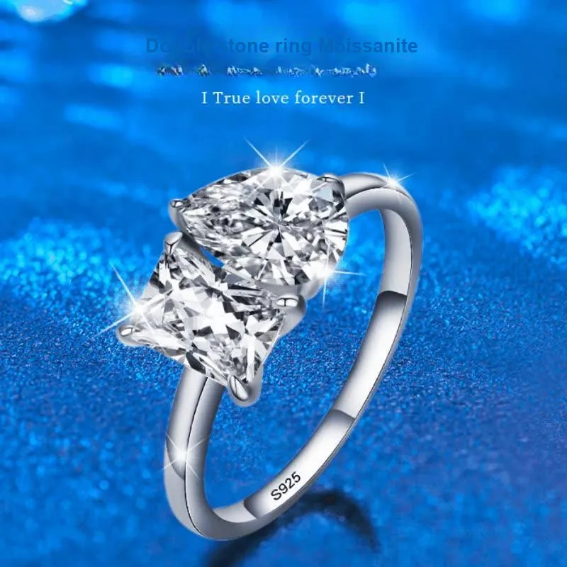WUMZK 925 Sterling Silver Rings Unisex-1