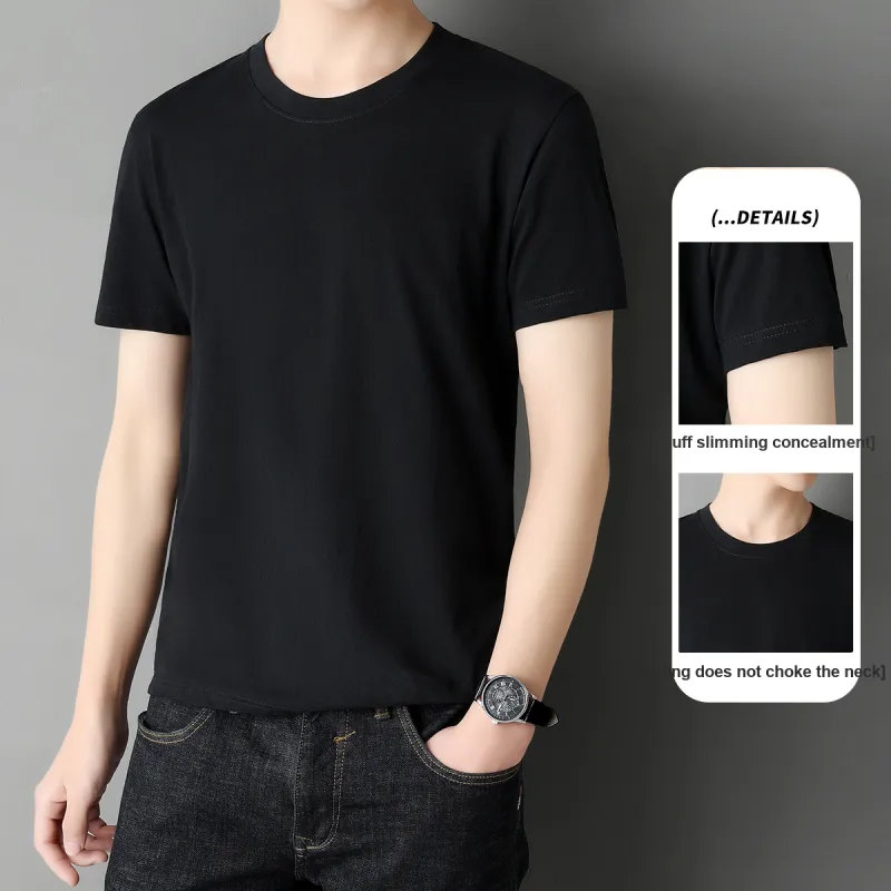 H YXIANG Men Undershirts-7
