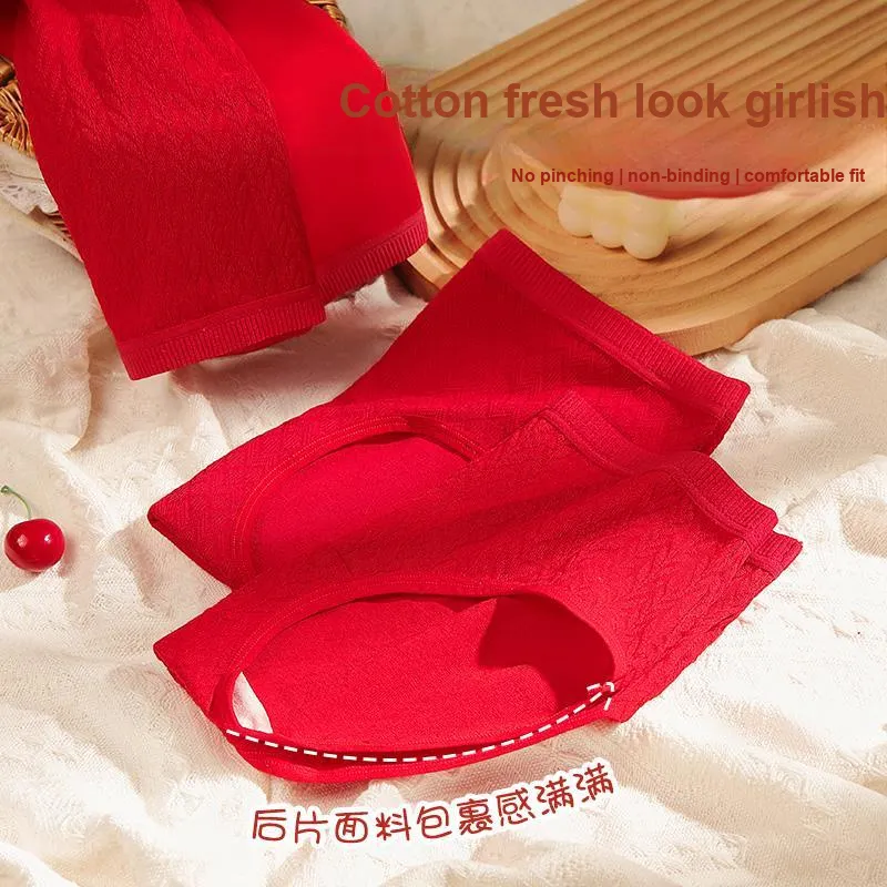 XIA.WA.ZHI.XIU Underpants Women's Shopping Bag 3 Pack-9