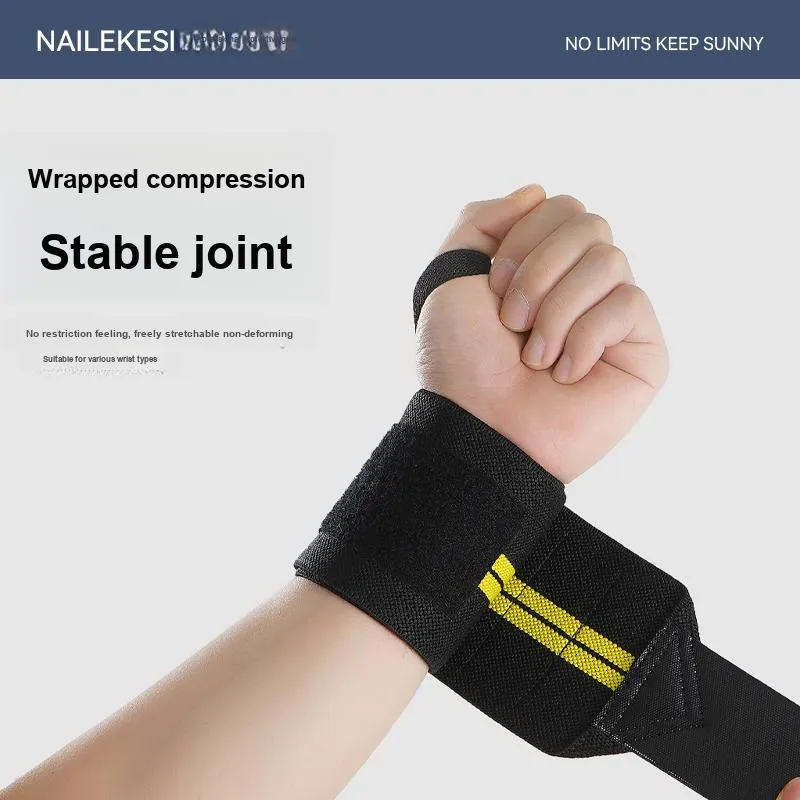 NAILEKESI Fitness Sprains/Broken Bones Wristbands Protective Compression Slip Resistant Unisex-3