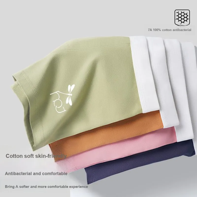 RED DRAGONFLY Cotton Panties Men's 4 Pack Gift Box Set-9