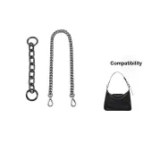 Gunmetal 25cm+Decorative Chain 56cm