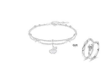 COPI S925 Silver Bracelets Unisex