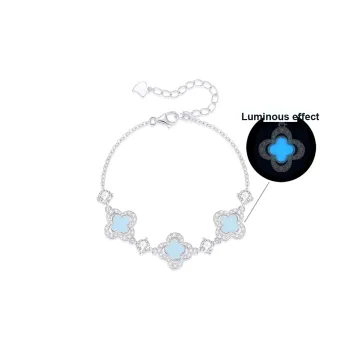Love Link 925 Sterling Silver Bracelets Women's