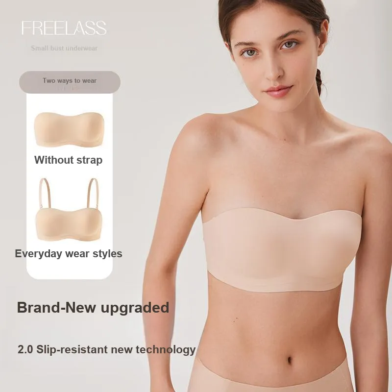 FREELASS Strapless Bra Women's Skin-1