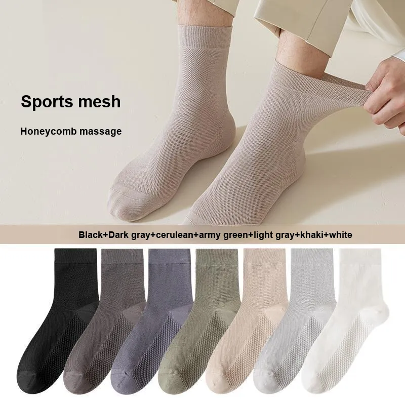 7 SEVFUN Unisex Mid-Calf Socks-17