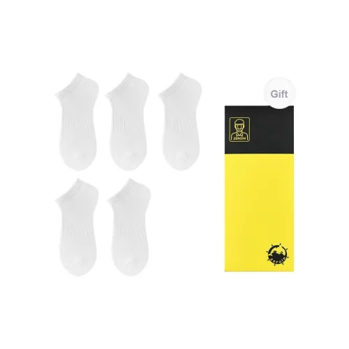 ZEROIN Низкие носки унисекс коробка 5 пар