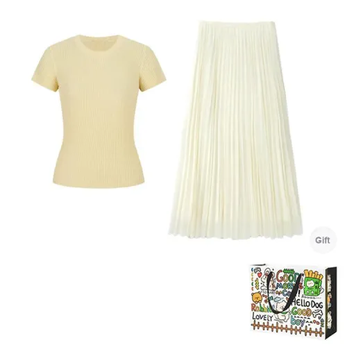 HAPG Two Piece Skirt Sets Women's